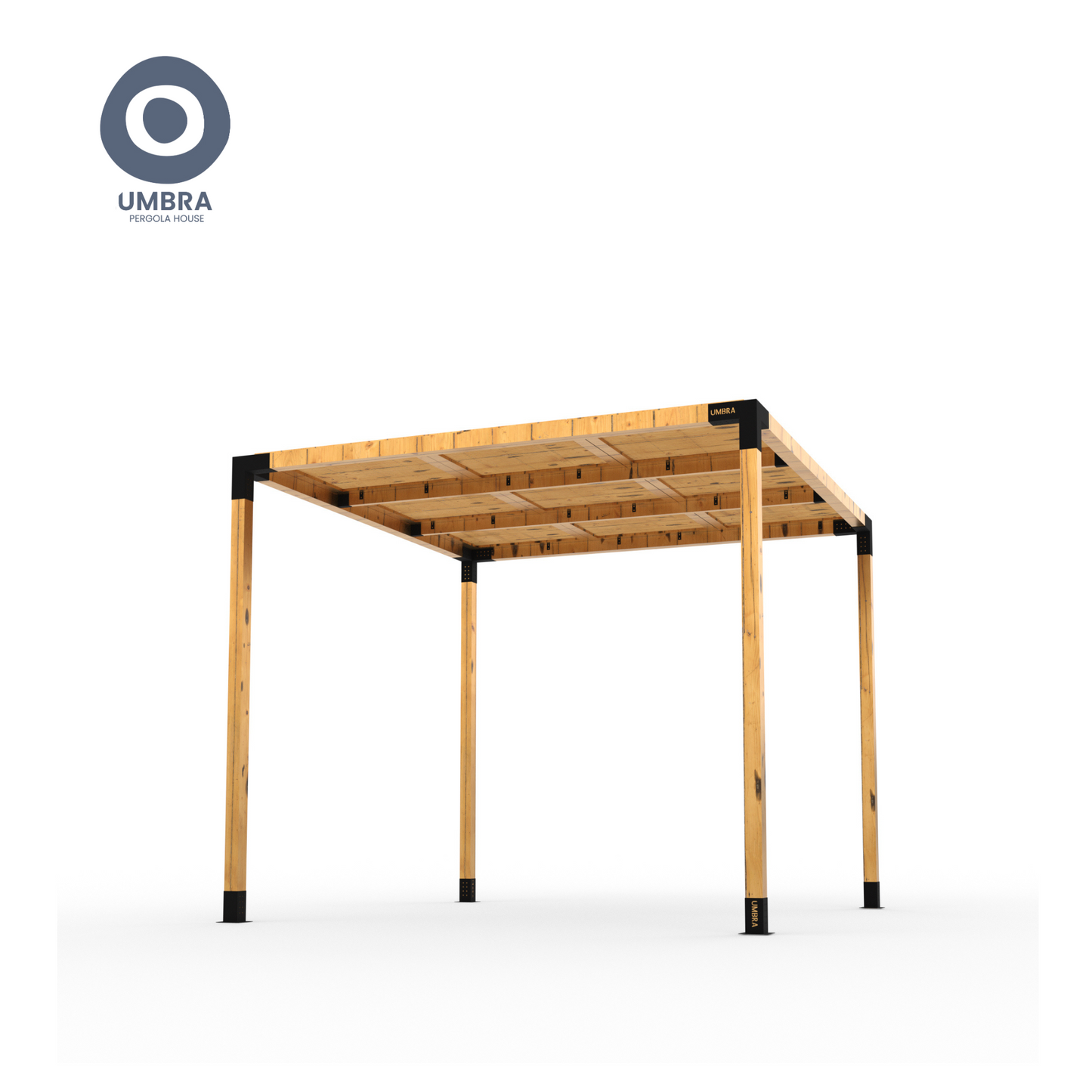 3X3 Meter Pergola - Blazed Reed