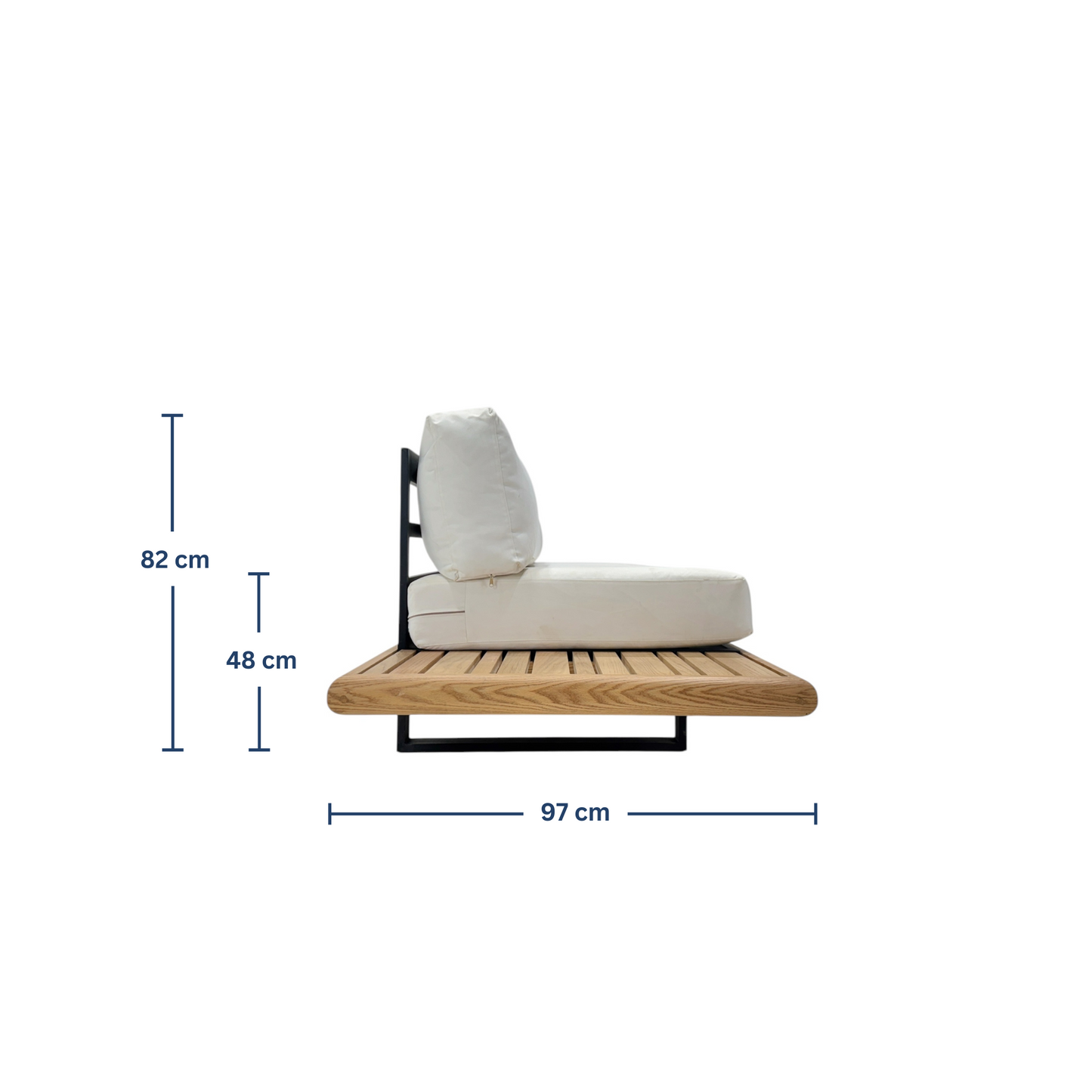 Float Sofa - Oak Wood Umbra