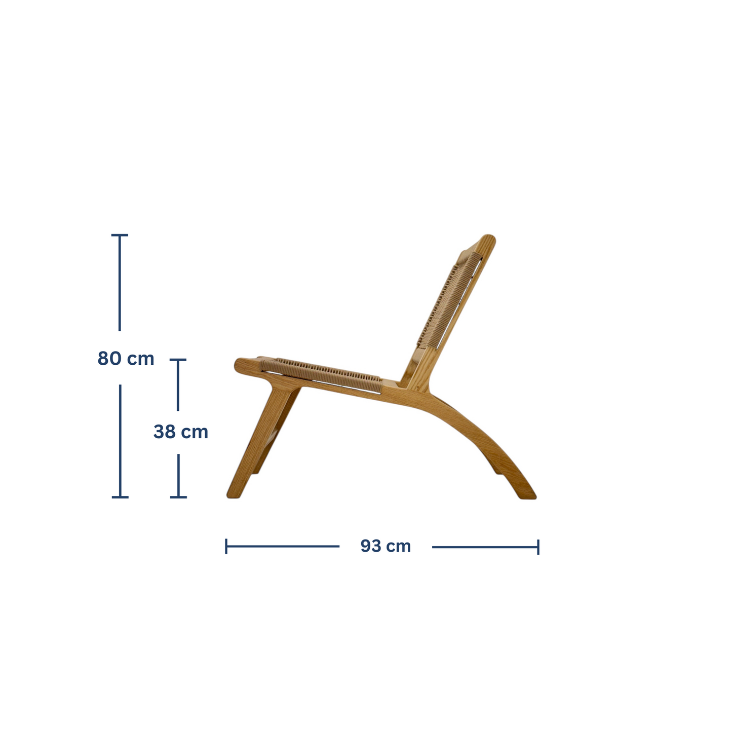 Kheyoot Lounge Chair - Zan Wood My Store