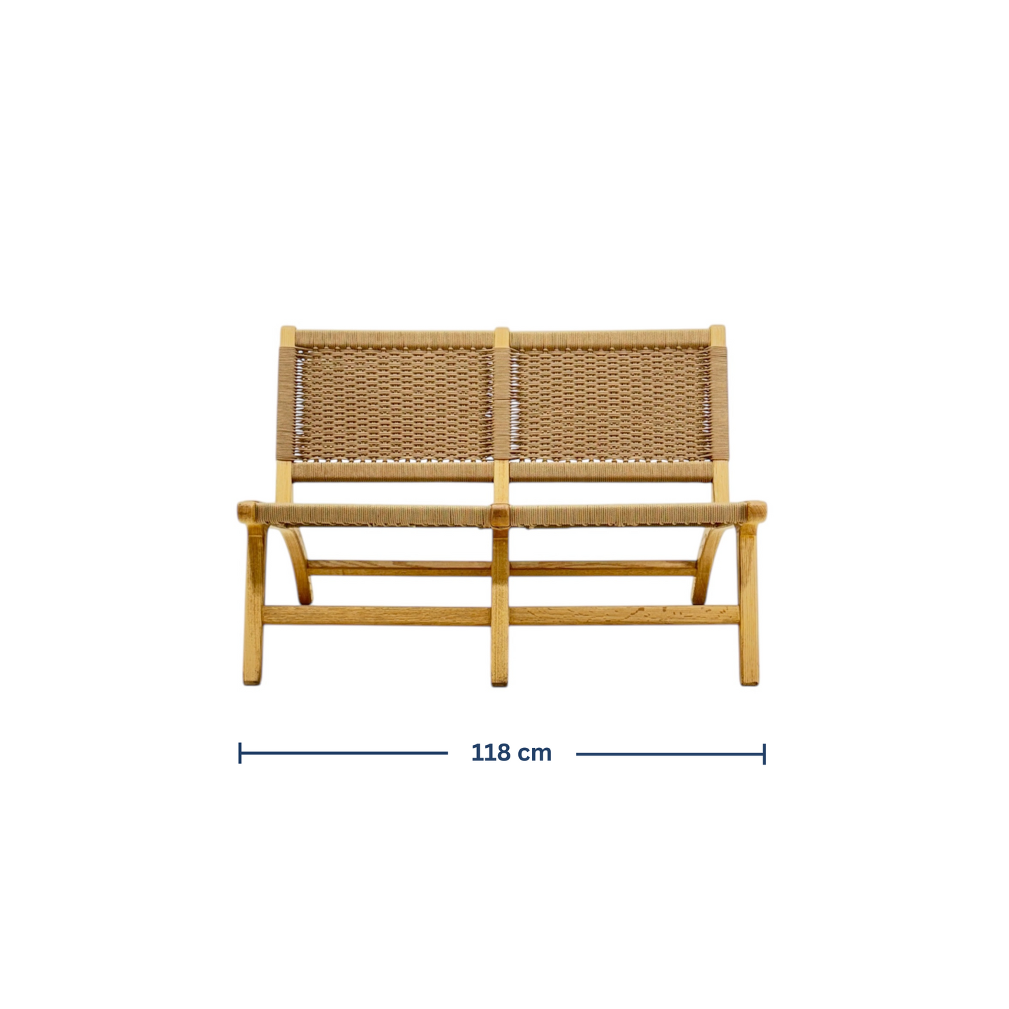 Kheyoot Lounge Two Seater - Zan Wood My Store