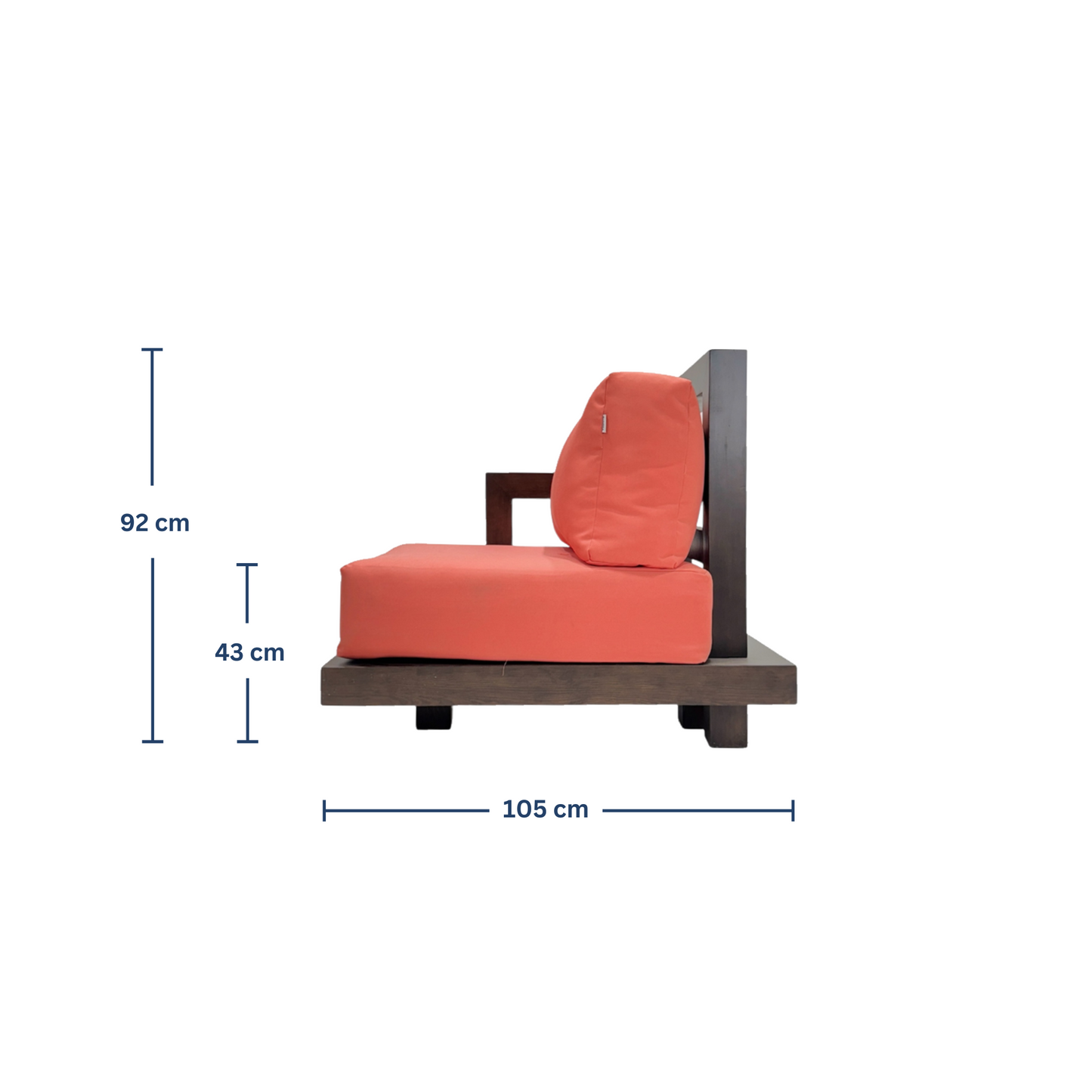 Labyrinth Lounge Chair - Pine Wood My Store