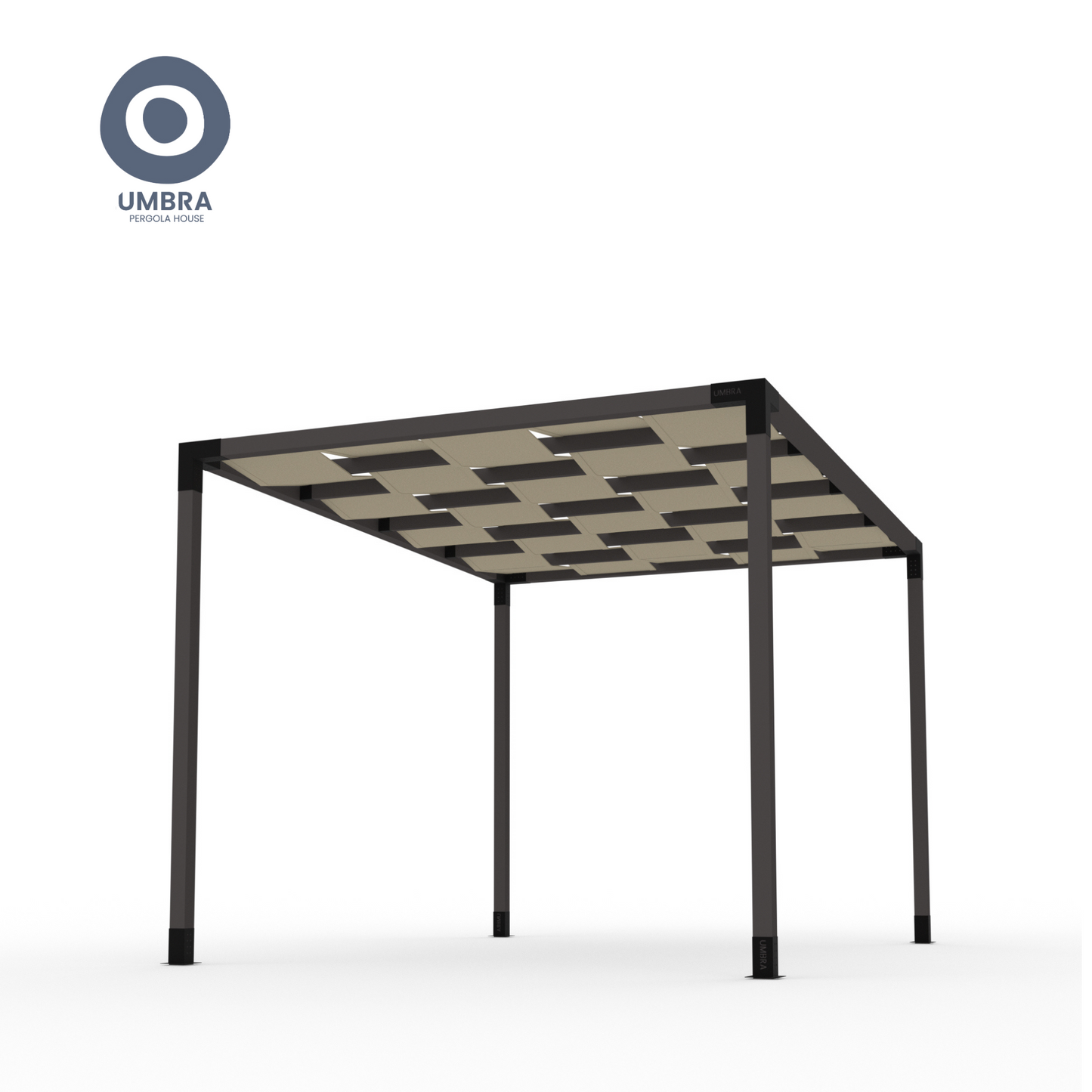 3X4 Meter Pergola - ZigZag Fabric My Store