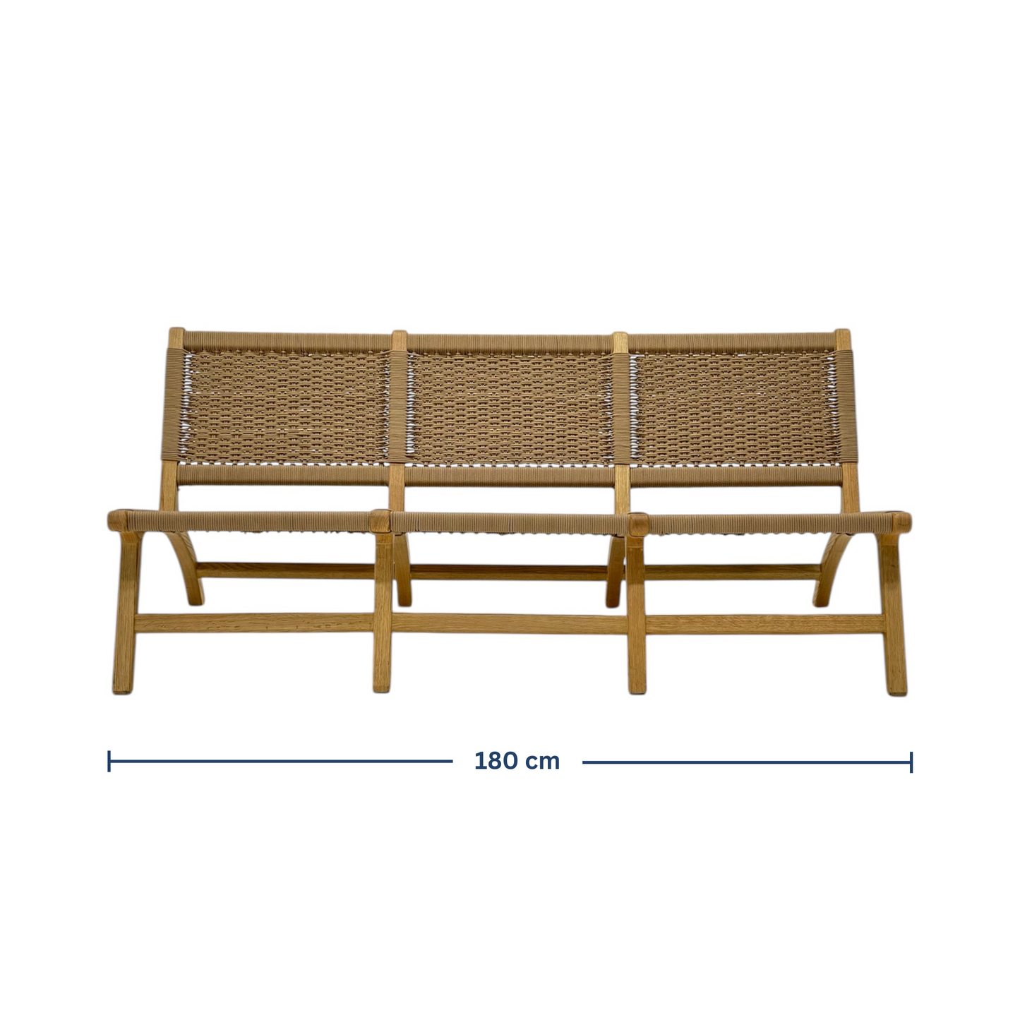 Kheyoot Lounge Three Seater - Zan Wood My Store